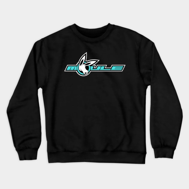 MOULE Logo Blue Outline Crewneck Sweatshirt by MOULE